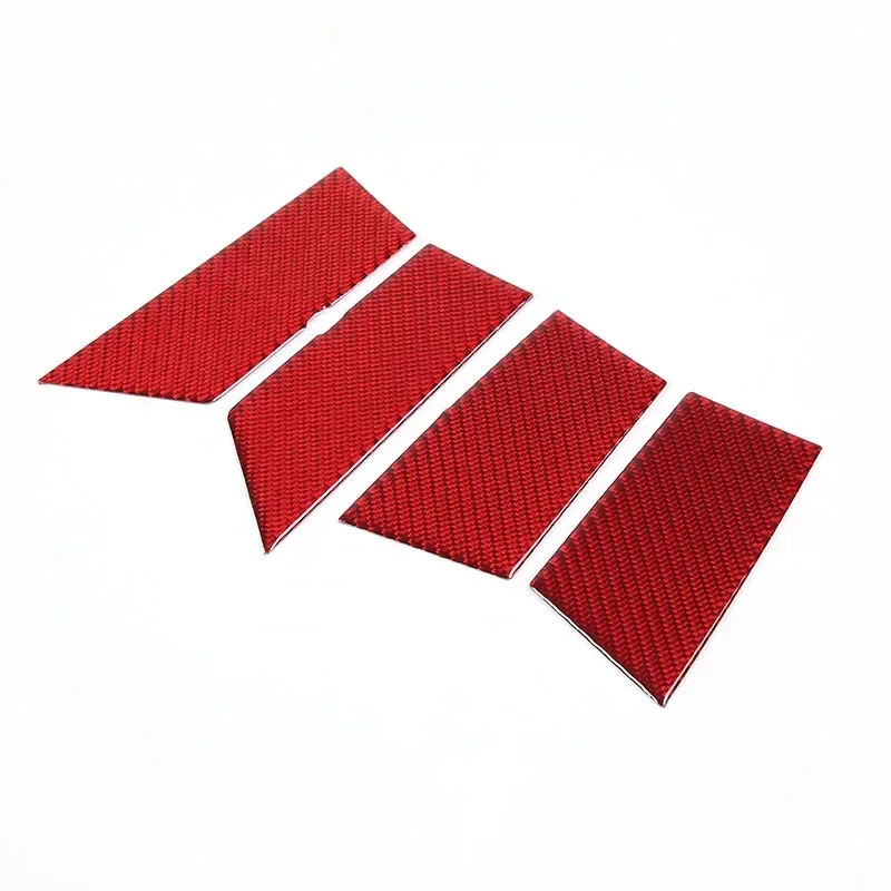 For BMW 5 Series G60 2024+ Soft Carbon Fiber Car Door Storage Box Slot Pad Sticker Protection Car Interior Accessories