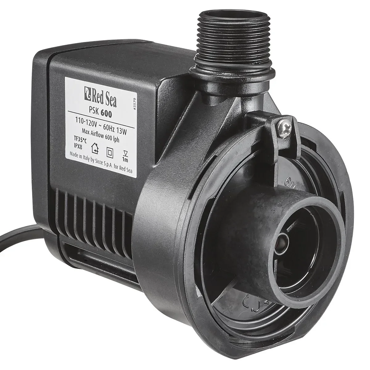 Red Sea REEFER AC Skimmer Series Protein Skimmer for Saltwater Aquariums with PSK Pump and Gear Valve Reefer 300 600 900