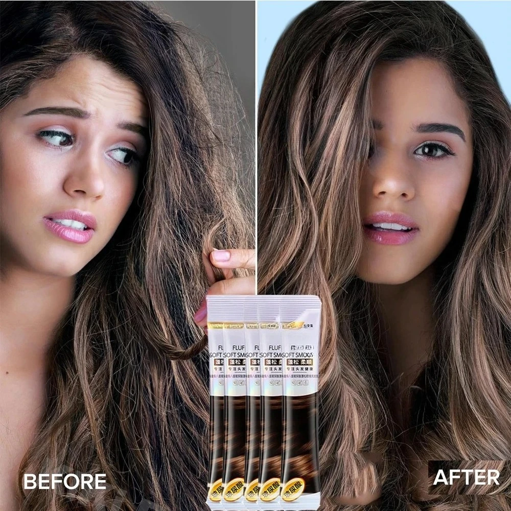 

Magical Keratin Hair Mask 5 Seconds Repair Damaged Frizzy Hair Soft Smooth Shiny Nutrition Deep Moisturize Nourishing Hair Care