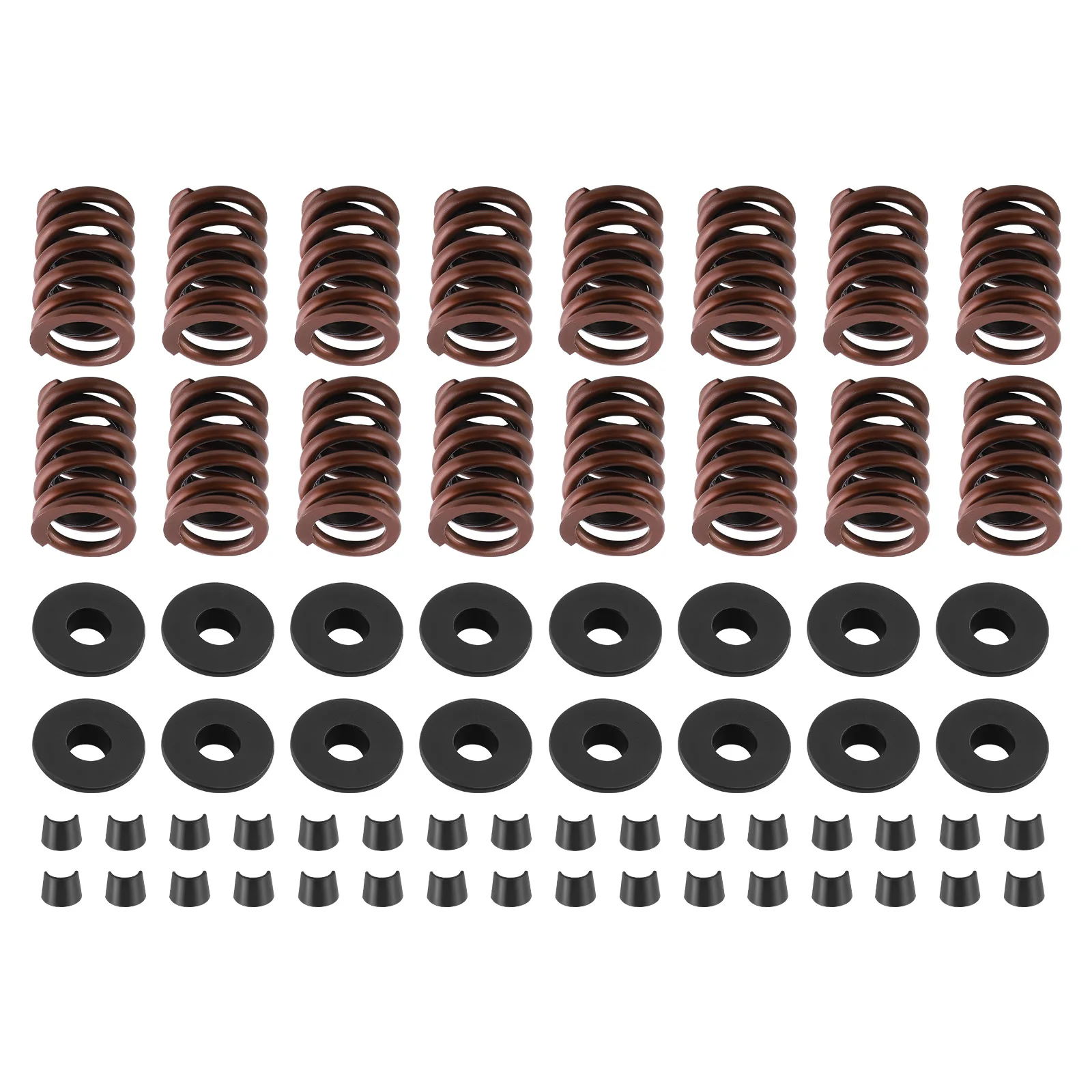 Valve Springs Set w/ Steel Retainers Locks for Chevrolet Small Block 350/400/Z28