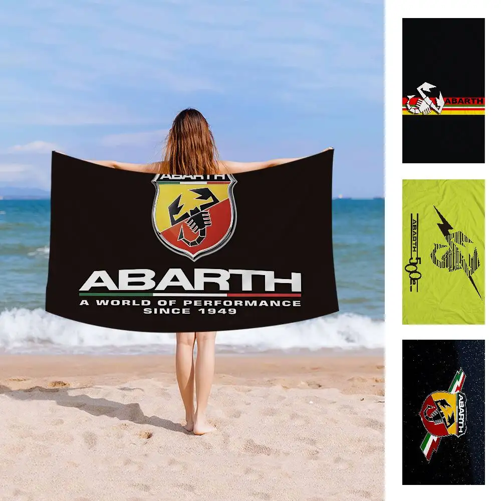 A-Abarth Microfiber Beach Towel Absorbent Quick Dry Soft Yoga Swimming Resort Mountain Climbing Towel