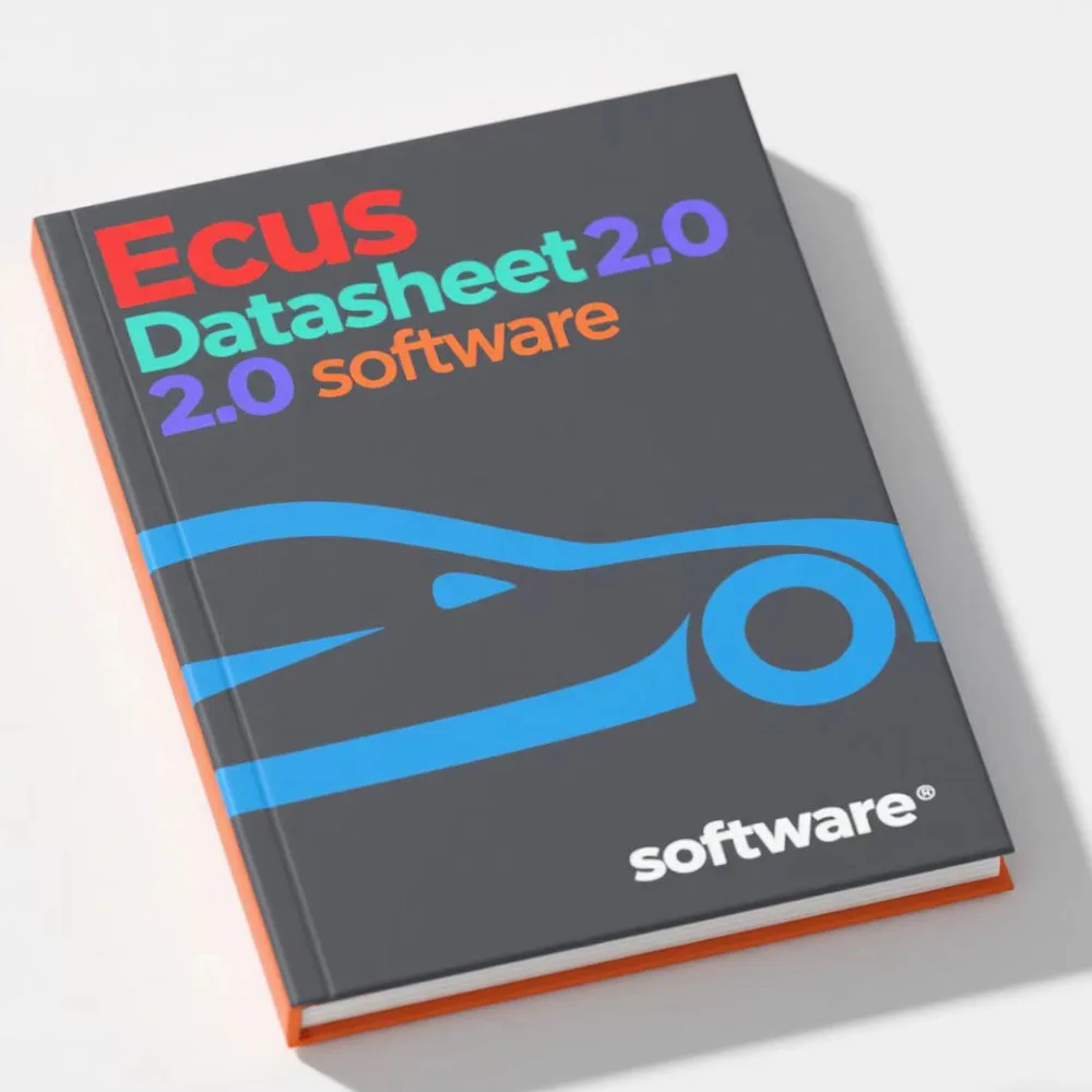 

Схема печатной платы листа данных ECU 2.0 с электронными компонентами ECU и дополнительной информацией для программного обеспечения для ремонта ECU Bosch