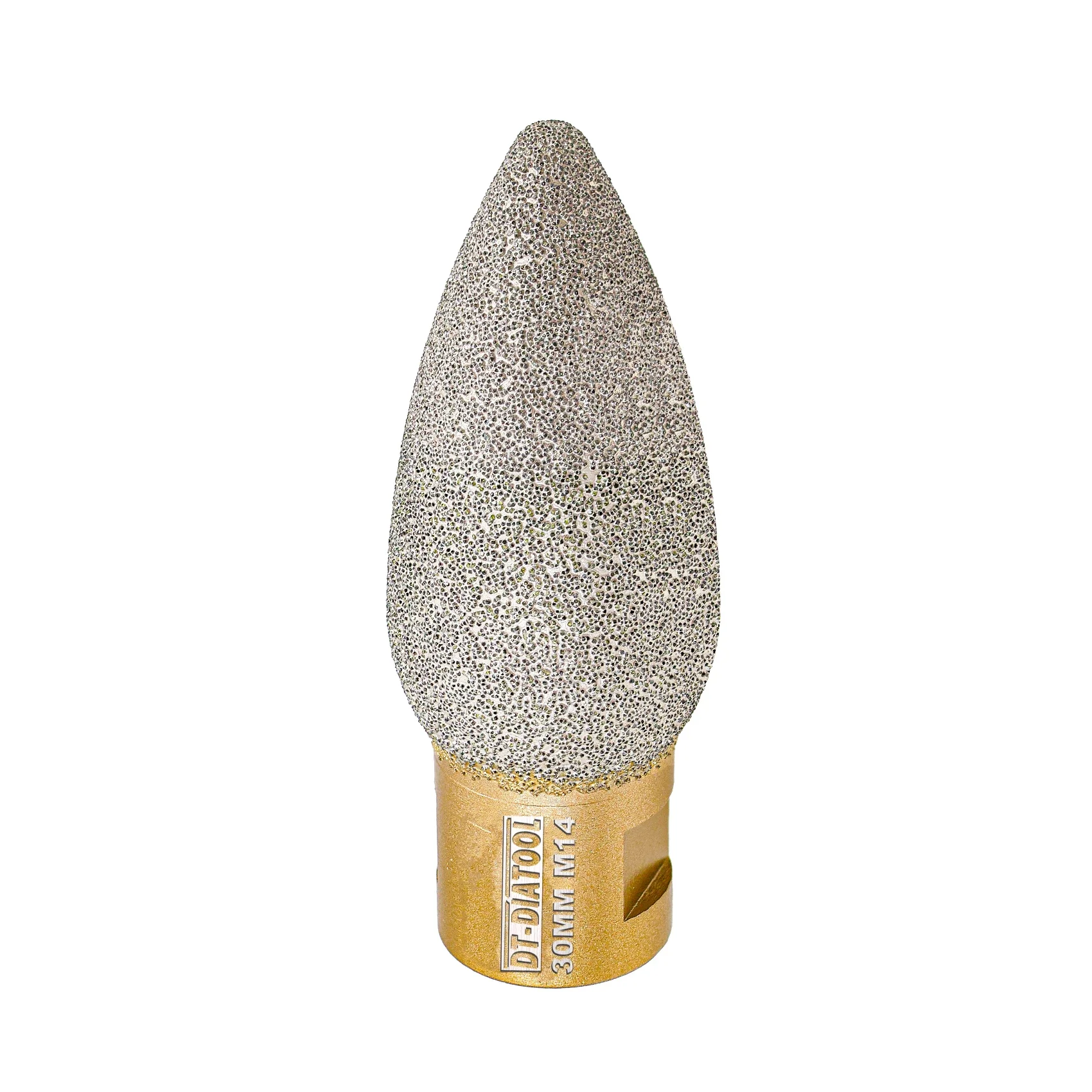

DT-DIATOOL Diamond Finger Bit 1pc Dia 30mm Brazing Milling Cutter Dia 30mm Tile Stone Grinding Hole Saw M14 Thread Milling Bit