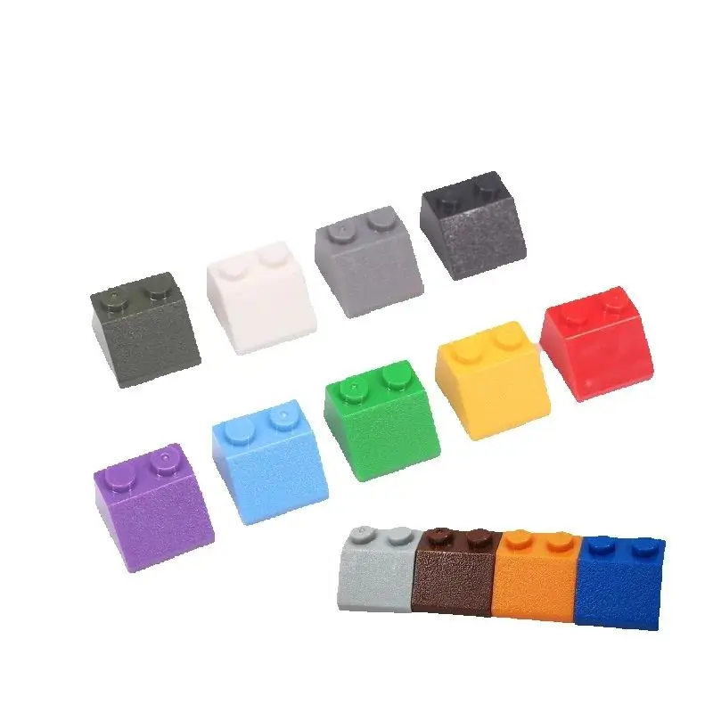 10pcs 3039 Inclined Brick 2x2 Building Blocks Moc Color Spare Parts Compatible with DIY Children's Toy Assembly