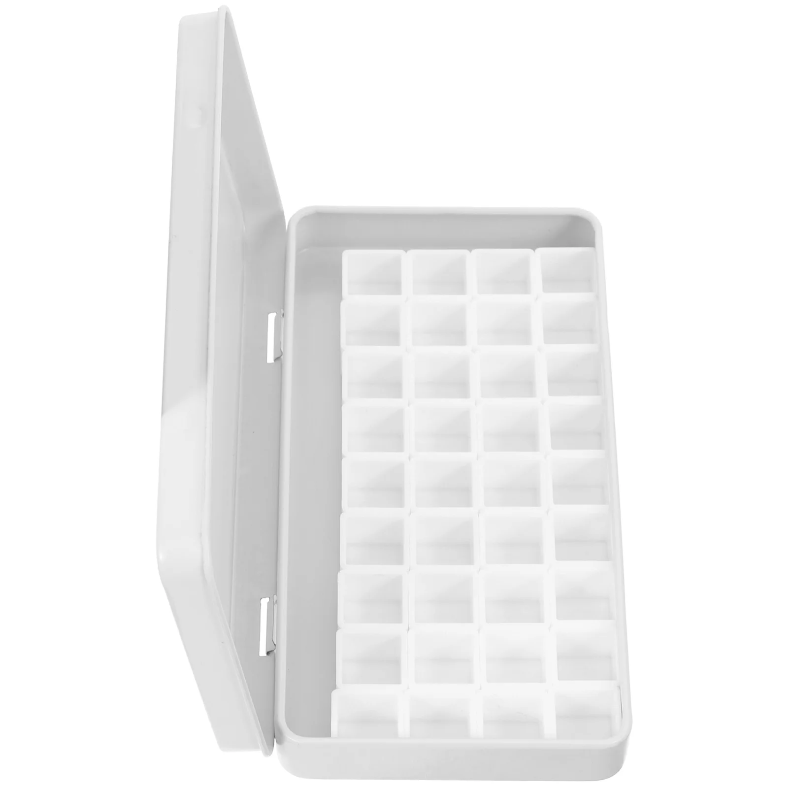 

1 set 1 Set Metal Watercolor Paint Box Portable Color Mixing Case For Artists Students Durable Pigment Holder Empty Palette