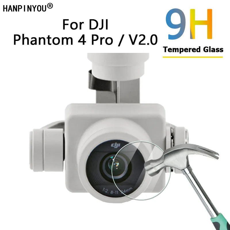 Camera Lens Protector For DJI Neo Phantom 3 4 Pro Plus V2.0 RTK Advanced 9H 2.5D HD Clear Tempered Glass Film -Not Replace Parts