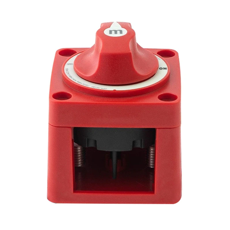 48V 300A Single Circuit Battery Selector Isolator Disconnect Rotary Switch Battery Power Switch For Car RV Marine Boat