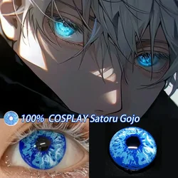 JeweLens 1pair Satoru Gojo Cosplay Blue Color Contact Lenses Jujutsu Kaisen Anime Softlens 14.5mm
