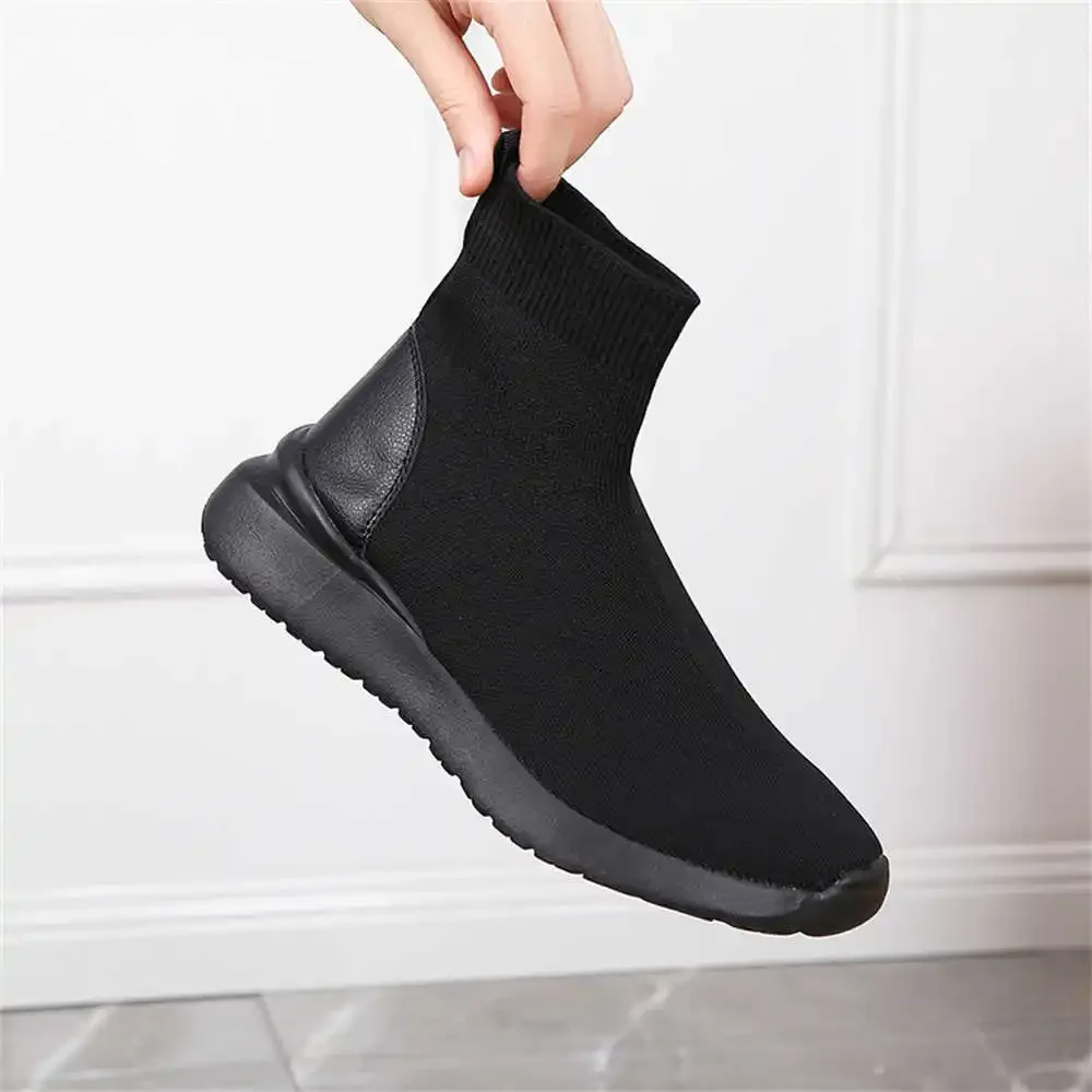 Knit Cream Spring Boots Large Size Women's Ankle Boots Shoes Best Seller Sneakers Sports Classical Shows Best-selling Order