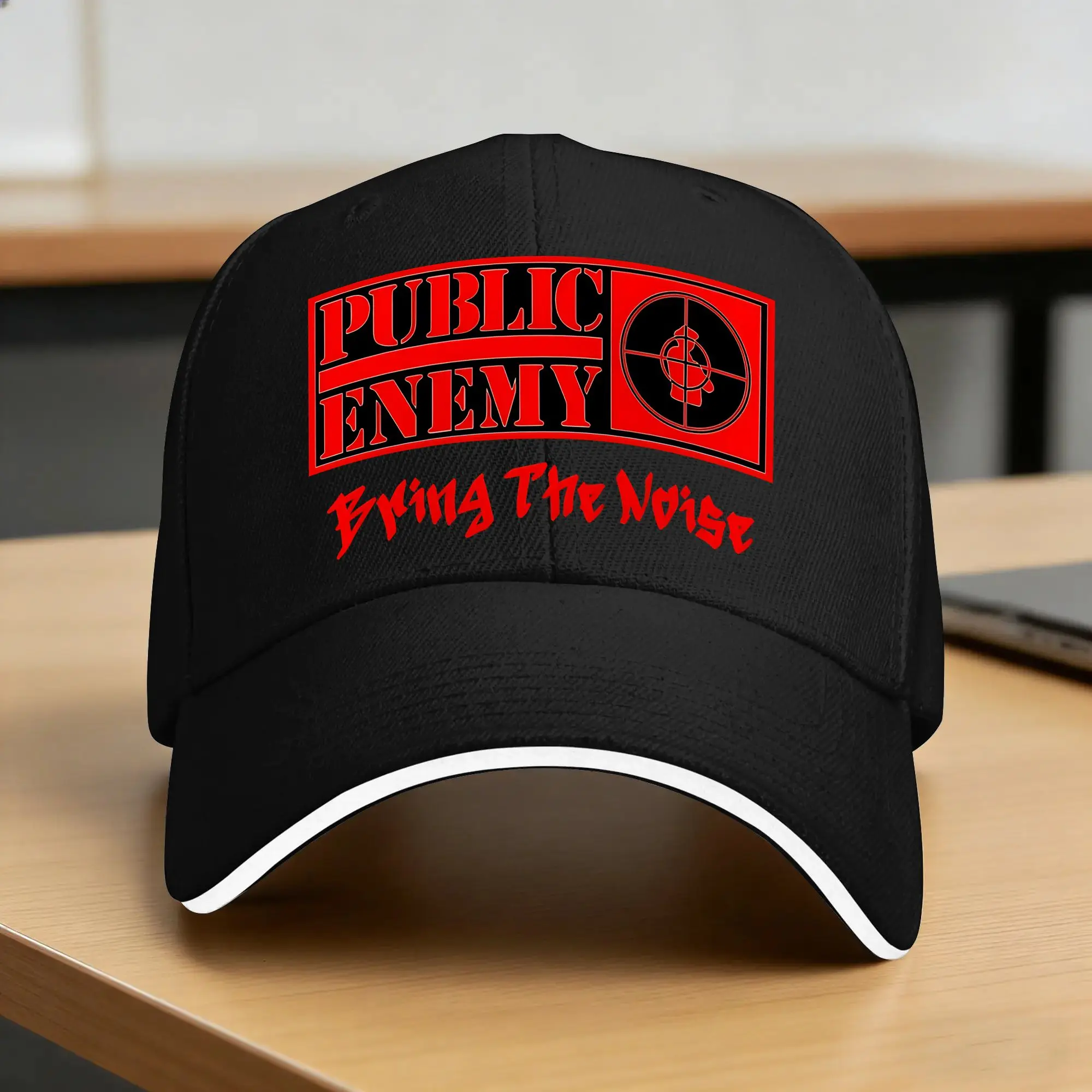 Public Enemys  Baseball Cap  y2k Funny Women Men Trucker Hat Wholesale Design Kpop Rock Snapback Cap Birthday Gift
