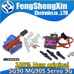 MG90S SG90 9G Micro Servo for Airplane Aeroplane Robot Arm 180°/360° Fixed-Wing RC Servo Motor Control for Airplane Helcopter