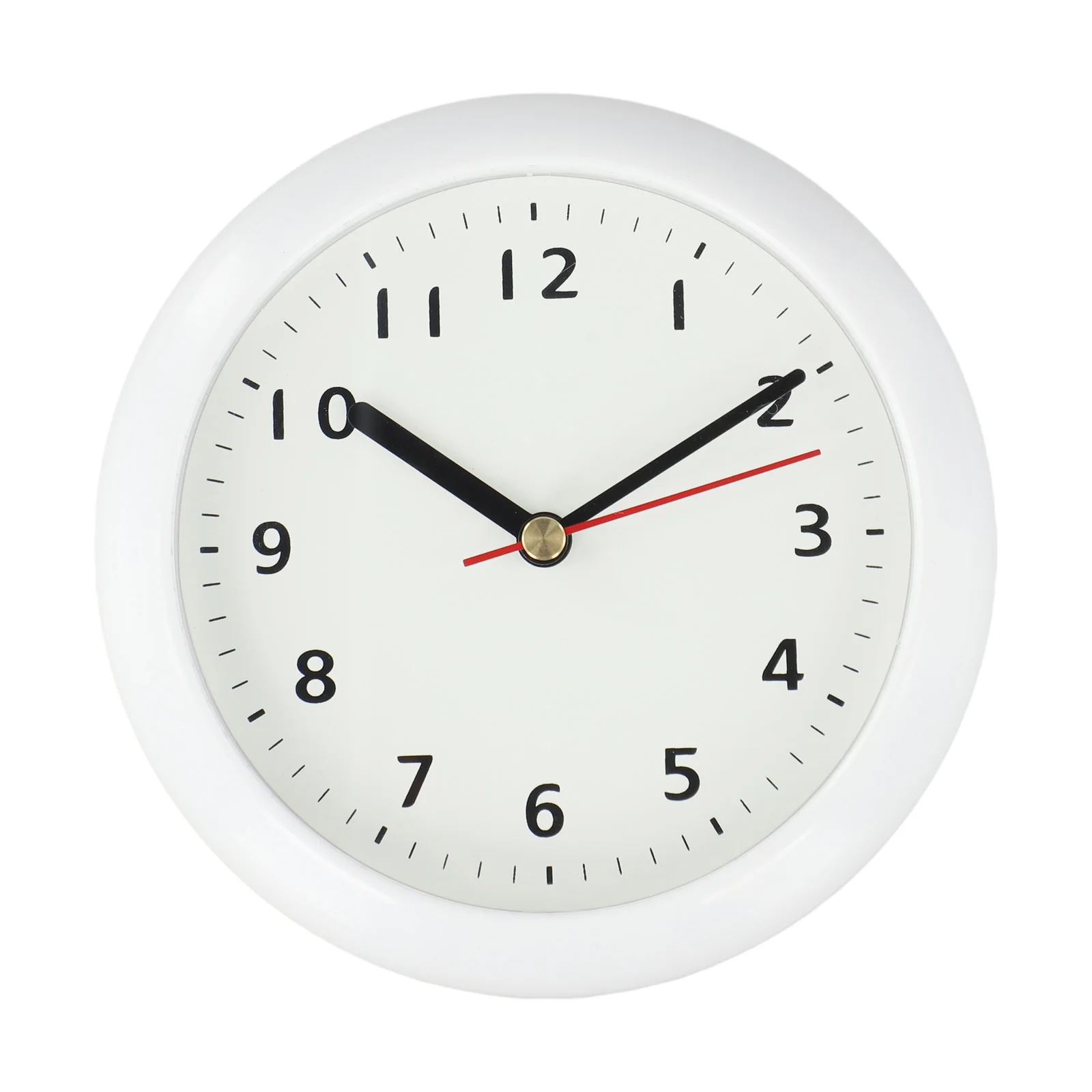 

Bathroom Decor Silent Bathroom Clock Decor Elegant Clock Functional Decor Long-lasting Performance For Bedroom