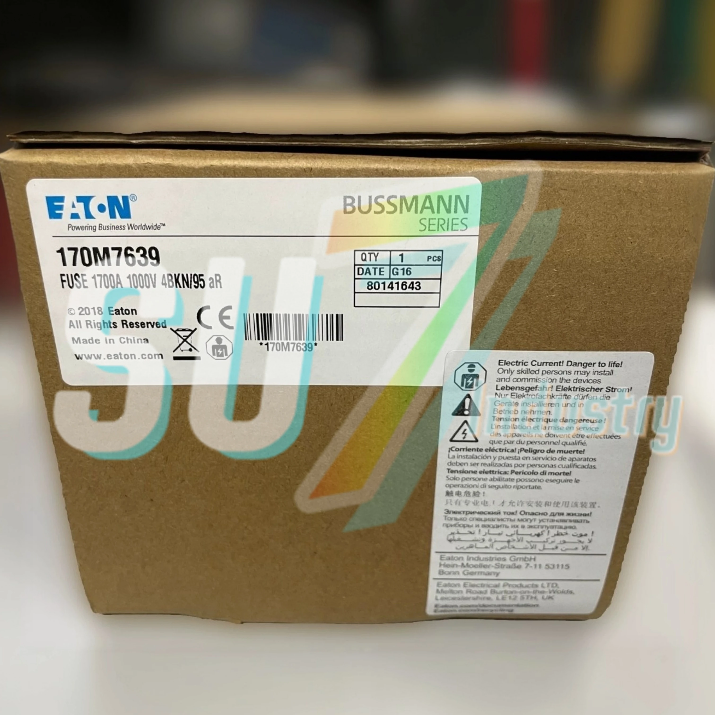 퓨즈 170M7639 1700A 170M7676 170M7802 800A 170M7803 1000A 170M7804 1200A 170M7963 2000A 170M7978 2500A 새 원본