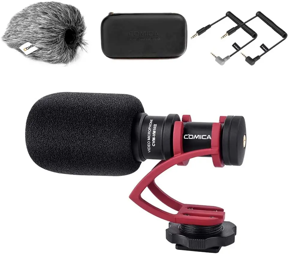 Camera Microphone,COMICA CVM-VM10II Professional Shotgun