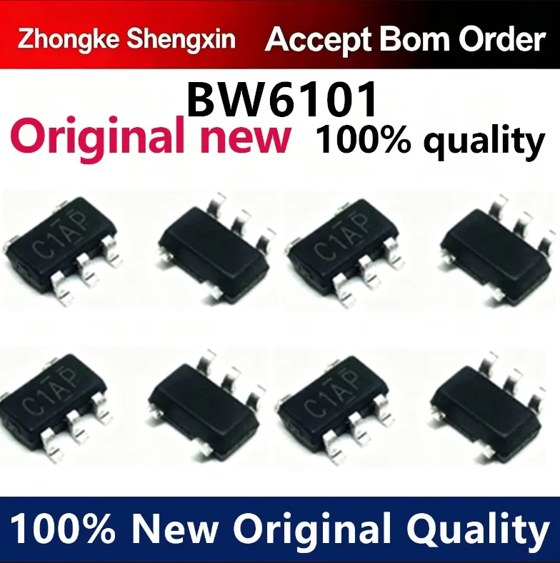 （5pcs-100pcs）Brand new original BW6101 BW-6101 C1AP supercapacitor protection chip