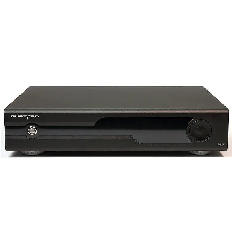 Decodificador de Audio Digital GUSTARD DAC-R26 discreto R2R DAC sin pérdidas con Streamer/Renderer reloj de 10M en DSD512 PCM768kHz Bluetooth