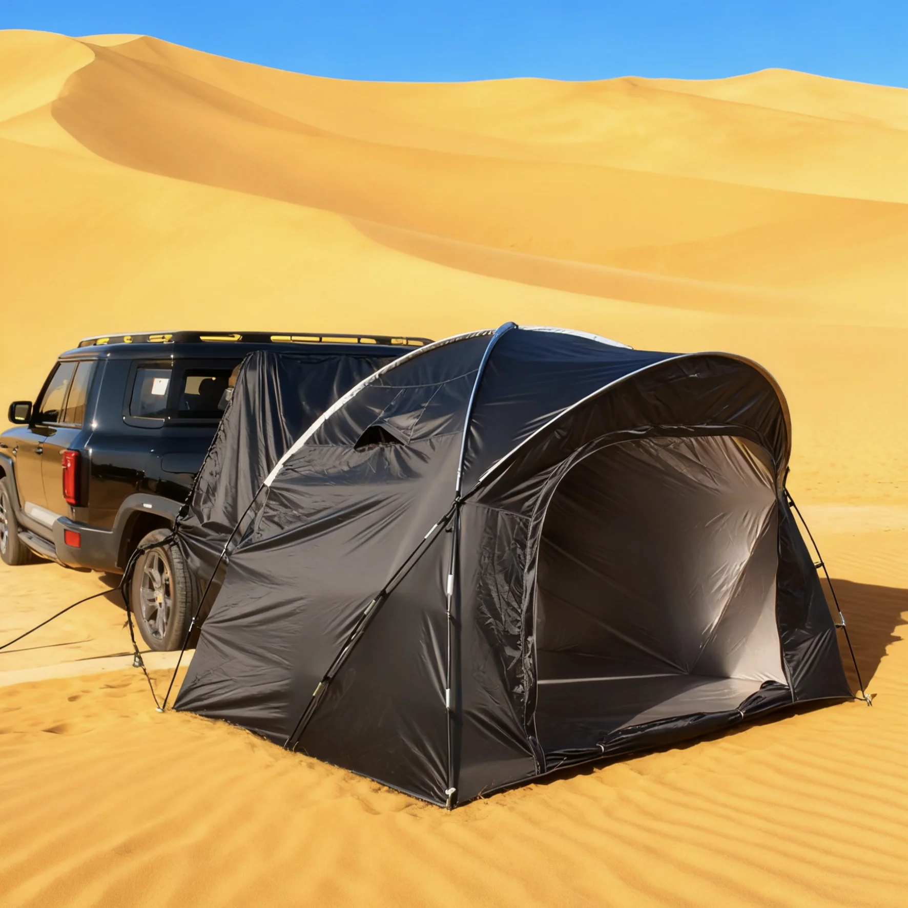 6 Person SUV Tent for nature Camping Double Layer electric Car Tent Multi-use camping supplies sleep dome hiking