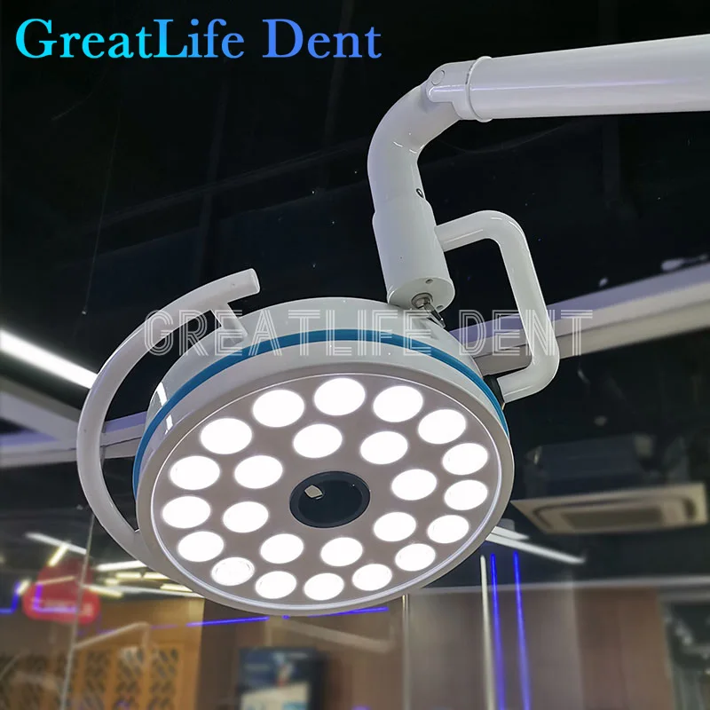 GreatLife Dent Wall-Mounted 24Leds Lamp Dental Oral Light For Dentistry Clinic Operation Shadowless Surgical Lamp