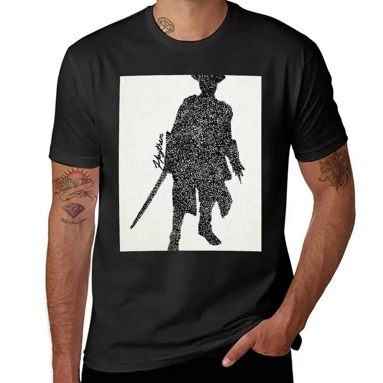 Haytham T-Shirt tops funnys anime clothes customs design your own heavy weight t shirts for men