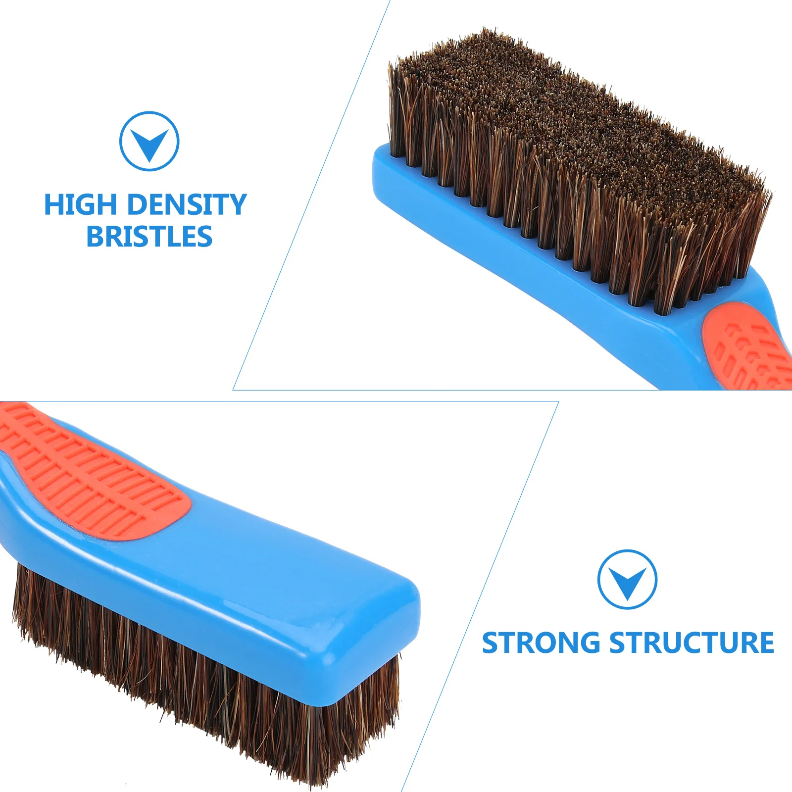 

Pig Bristles Brush Premium Bristles Craftsmanship Durable Wear-Resistant Care Shoes Sofa Bags Collections