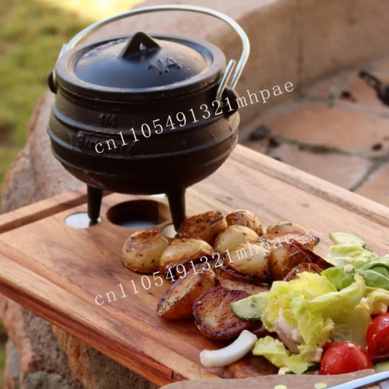 Side dish serving hot pot saucepan pot cast iron pot 650ml 1/4 #