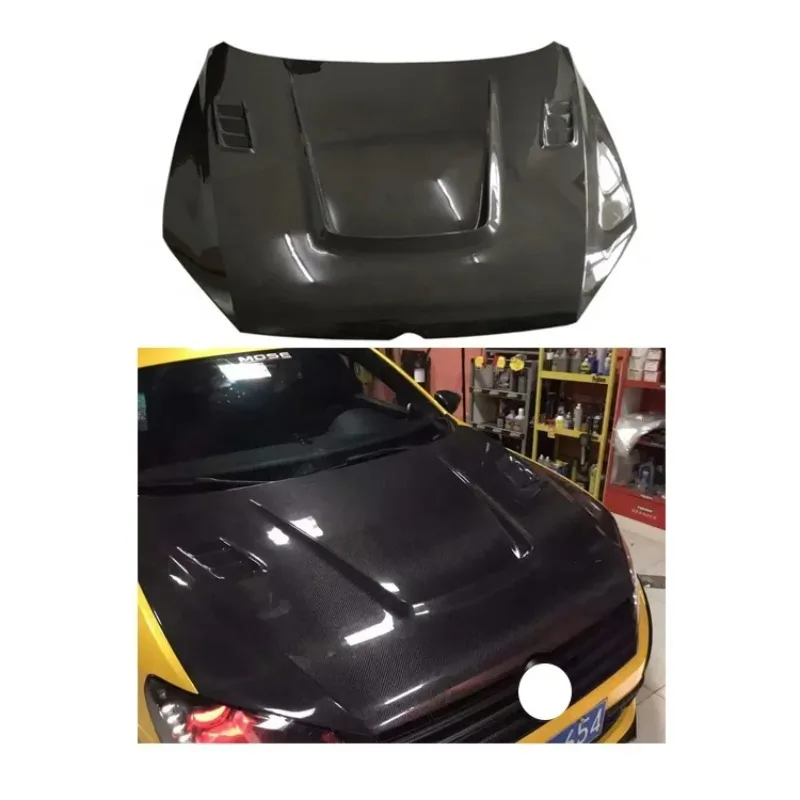 

Factory Sales C Style Engine Hoods Carbon Fiber Hood Bonnet For VW Passat 2012-2015