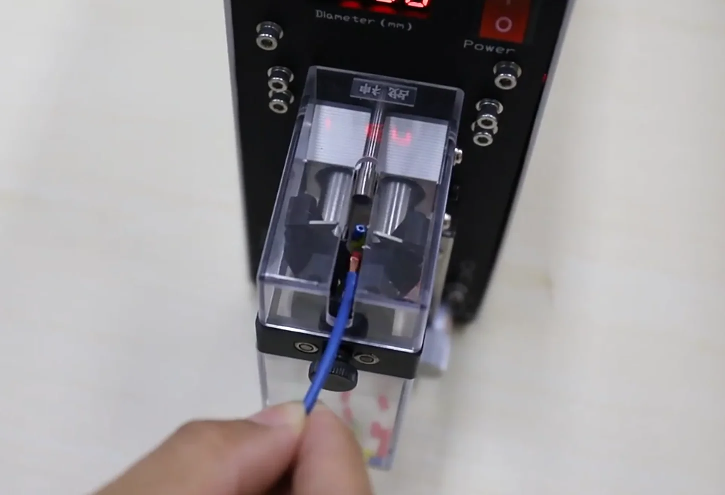 Portable Induction-Type Electric Wire Stripper Semi-Automatic Wire Harness Stripping for Multi-Strand Soft/Hard Wires and Teleph