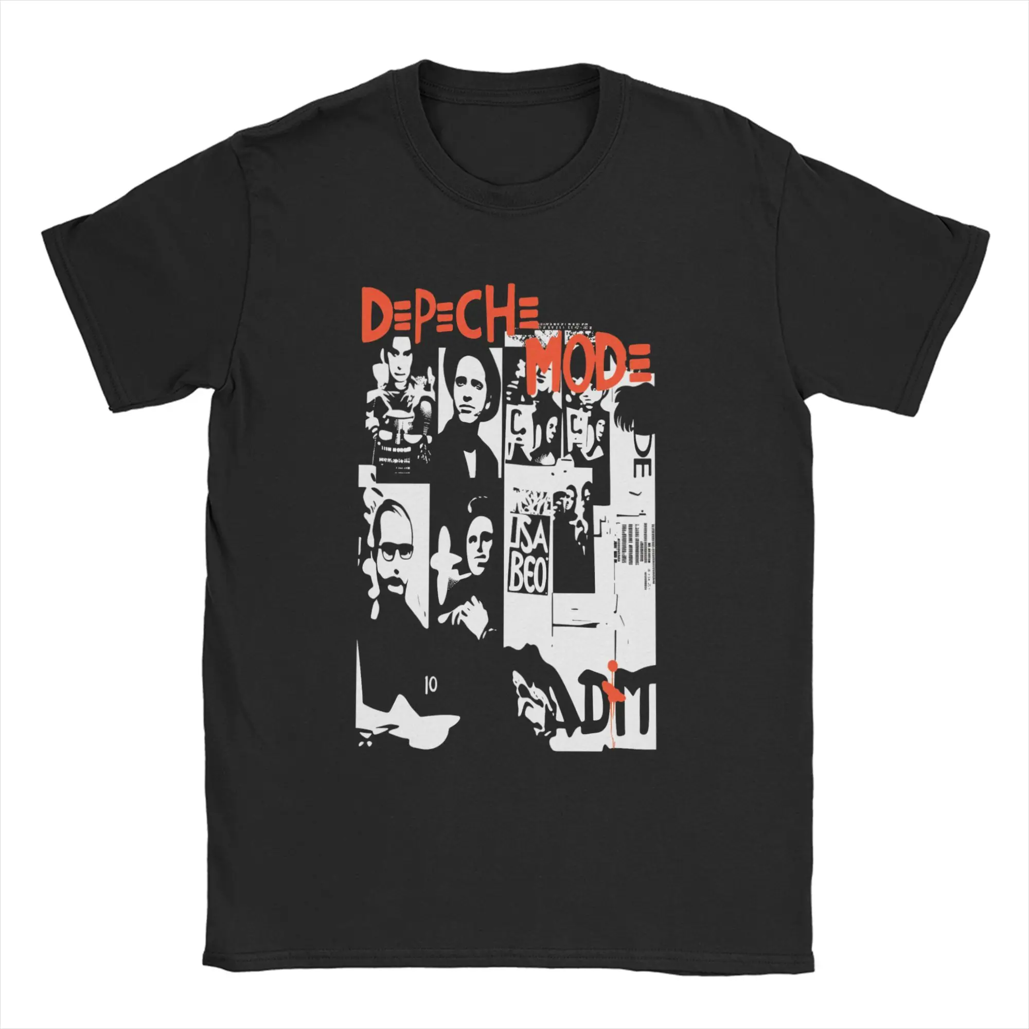 

Electronic Rock Depeche Cool Mode Cotton T Shirt For Adult Summer Classic T Shirts O-Neck Trending Tees Big Size Casual Tops