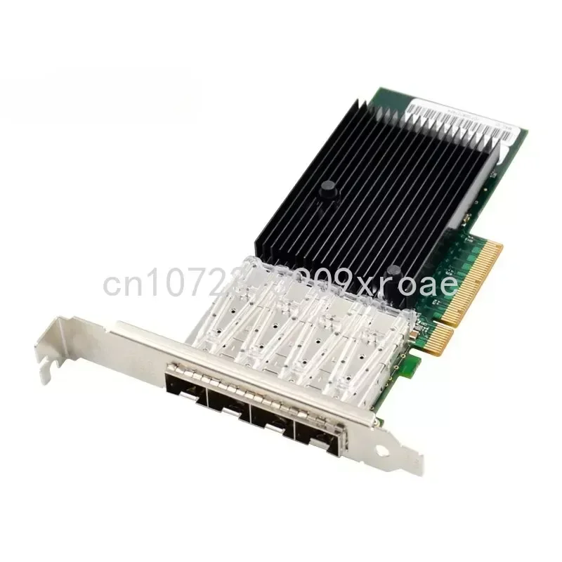 PCI Express 3.0 X8 4 Port SFP 10Gb Quad Port Fiber Optical NIC Network Card CHIPSET X710