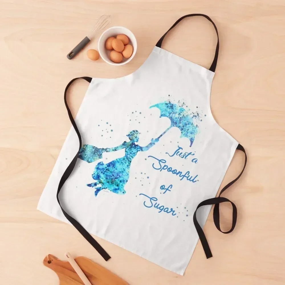 

A Spoonful of Sugar Apron Christmas gift professional hairdressing Women's Barber Apron