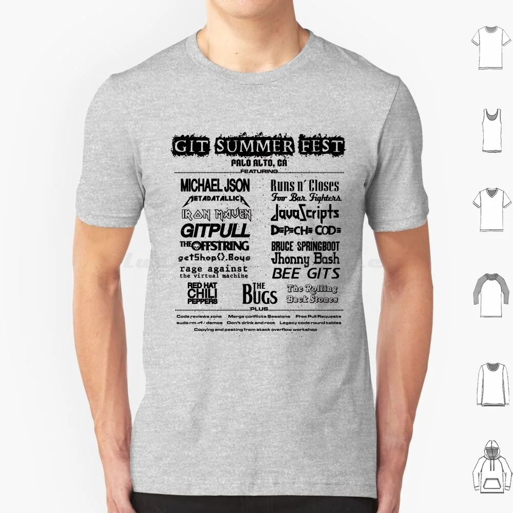 Git Summer Festival T Shirt Men Women Kids 6Xl Summer Git Festival Fest Party Stack Overflow Quotes Programmer Developer Coding