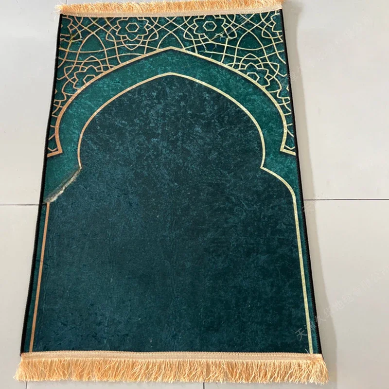 Worship Mat Carpet Floor Mat Prayer Mat Golden Diamond Velvet Thickened Adult Worship Carpet Worship Carpet Worship Mat