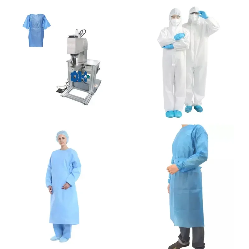 Ultrasonic Sewing Machine for Non Woven Surgical Clothing and Medical Isolation Clothing
