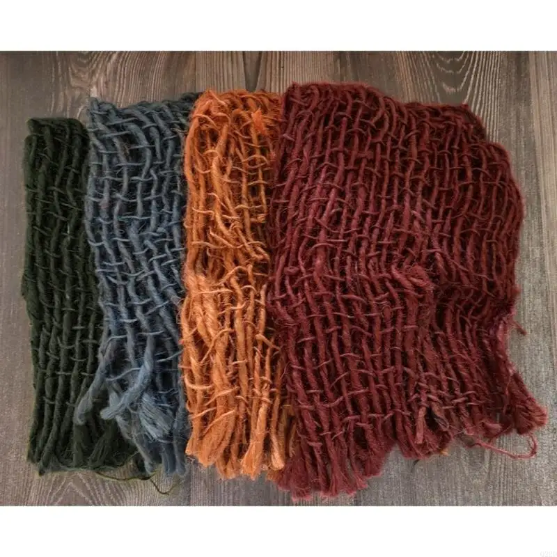 

Q22D Новорожденный Фотография реквизит с мешковиной одеяло Фон