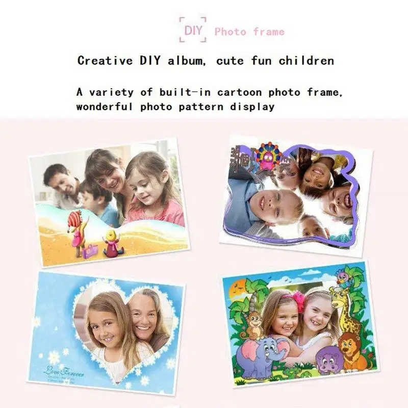 

Children Camera Portable Cameras 1080P HD Selfie Cam Christmas Birthday Educational Toys For 3-16 Years Old Toddler And