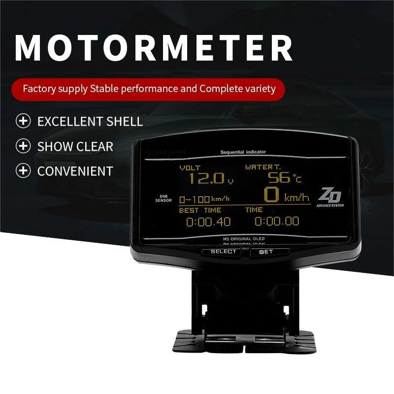 

ADVANCE System ZD Link Meter with OBDII Auto Gauge OLED Multi-display Tachometer Full Package Meter