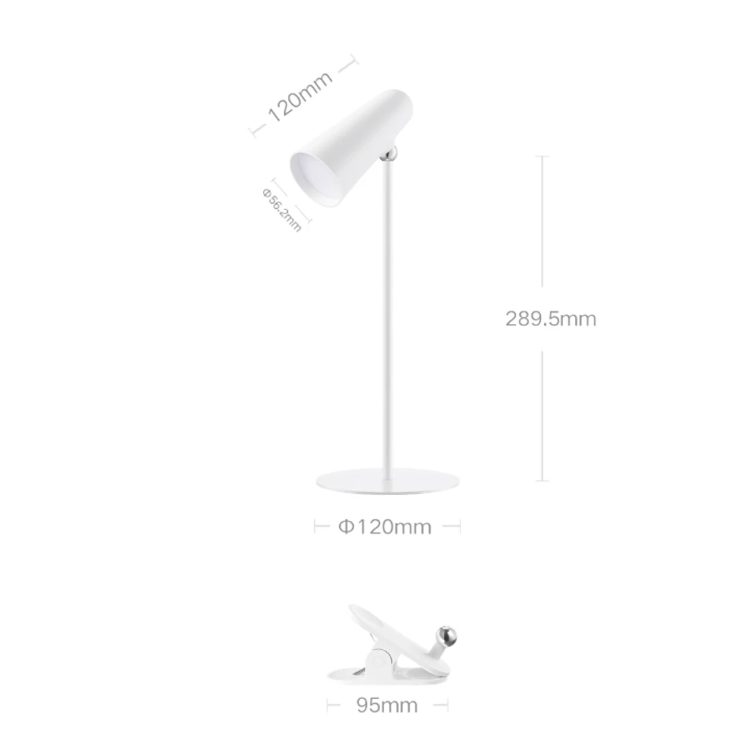 Mijia Flashlight Table lamp 3in1 Multifunctional Type-c Rechargeable Portable Reading Table Rendering Light Clip Lamp Flashlight