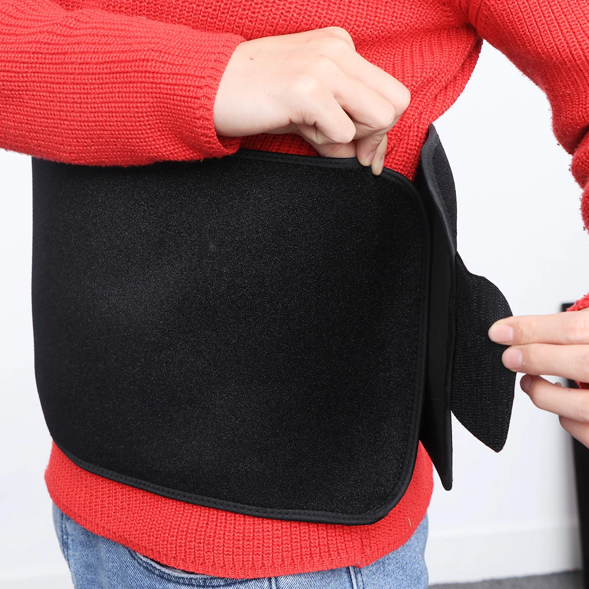 

Portable Back Waist Support Belt Compression Limit Pain Toning Exercise Stretchable Adjustable Lumbar Brace Strap Health Care