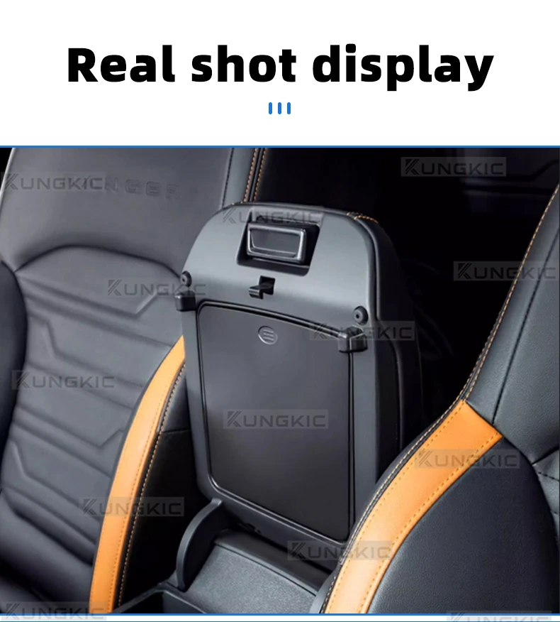 Für 2022 2023 2024 2025 2026 Ford Ranger T9 Auto-Armlehnenbox Versteckte Aufbewahrungsbox Mittelkonsole Aufbewahrungskoffer – Detail 10