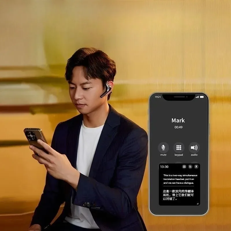 Simultaneous translation headset simultaneous interpretation real-time conversation intelligent translator