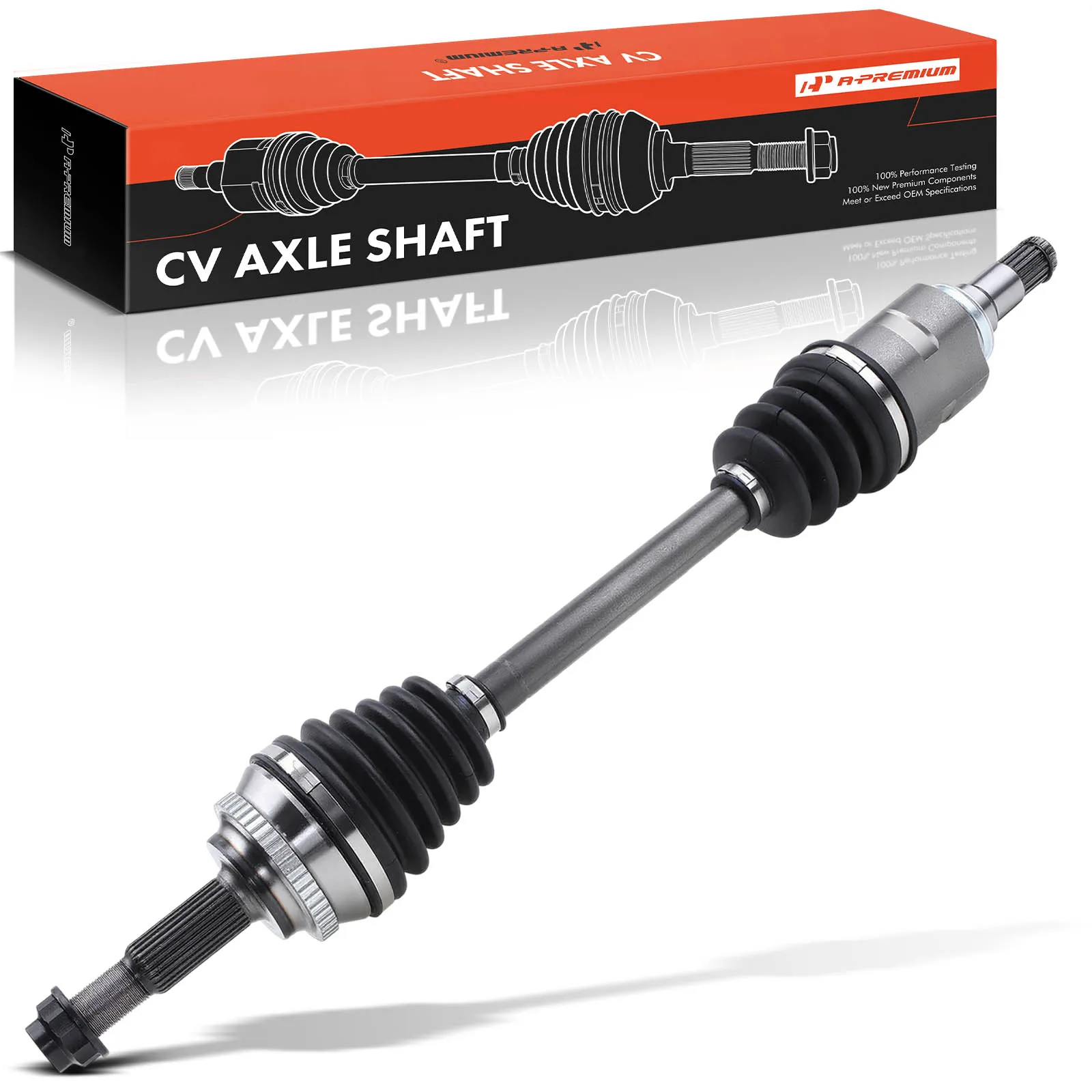 A-Premium Front Driver Side CV Axle Assembly for Toyota Corolla 2009-2019 Matrix 2003-2014 Pontiac Vibe 2003-2010