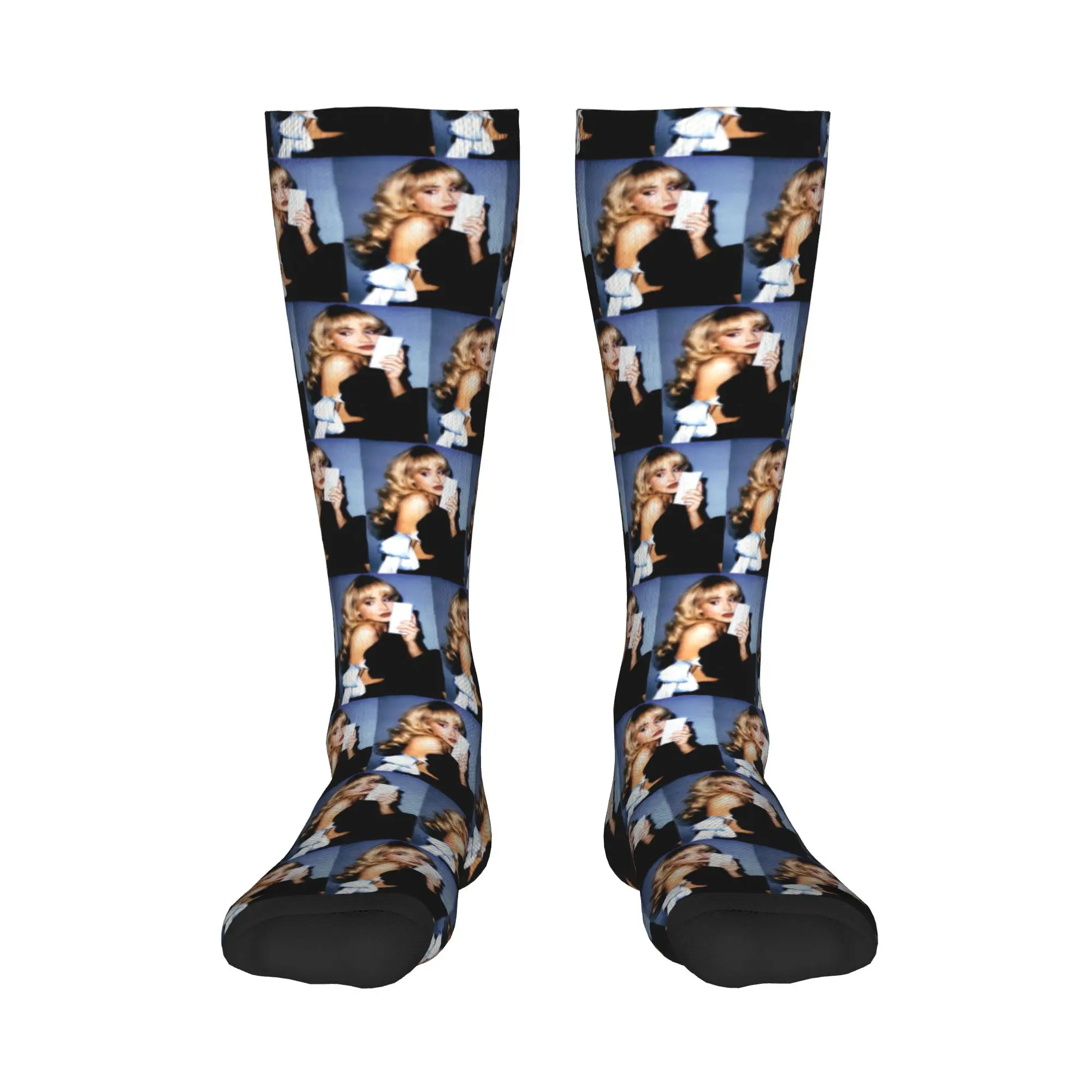 

All Seasons Crew Stockings Sabrina Carpenter Eras Tour Socks Harajuku Casual Hip Hop Long Socks Accessories for Men Women Gifts