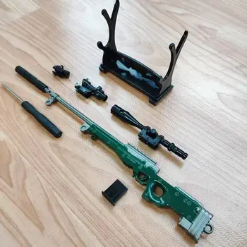 20公分AUG玩具槍桌面擺飾合金步槍模型迷你M416玩具槍男孩成人聖誕禮物 6 最佳銷售 狙擊氣槍 - №5