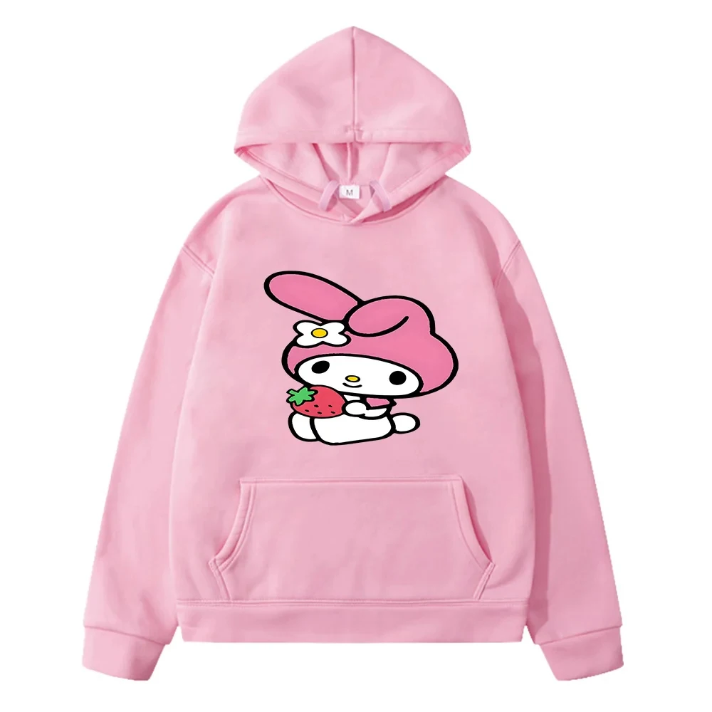 

Women's Sweatshirts Free Shipping Sanrio Hello Kitty My Melody Autumn Anime Hoodie Harajuku Retro Emo Y2k Pattern Hoodie Jacket