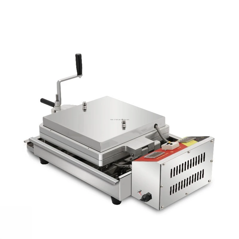 New best-selling seafood fossil pancake machine single head electric heating molding machine 220V entrepreneurial type