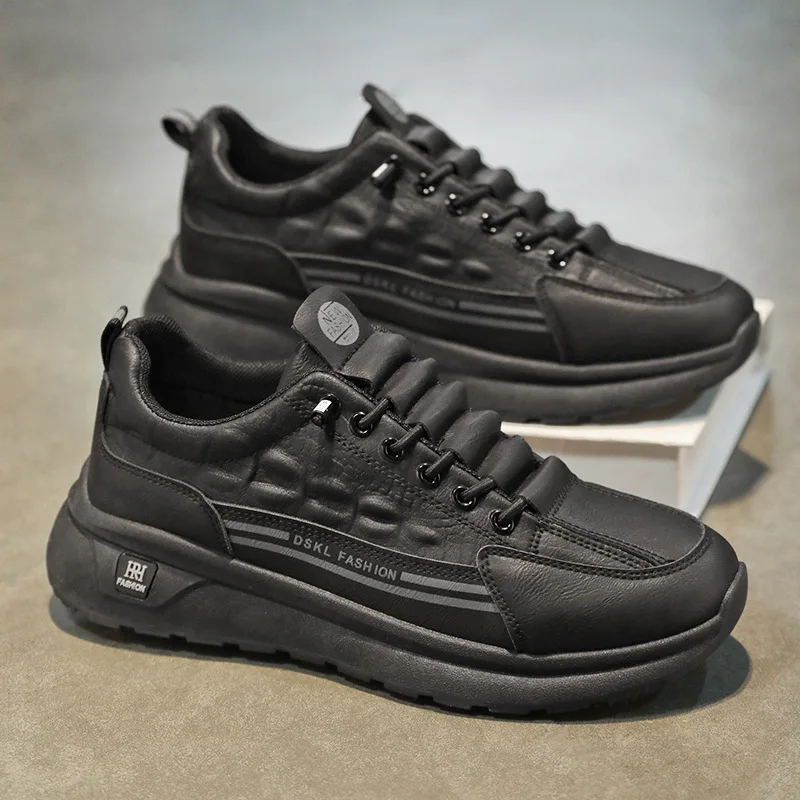 

Casual Sports Sneakers for Men Autumn Winter Comfort Men Platform Shoes Soft Sole High Quality Non-slip Men's Vulcanized Shoes