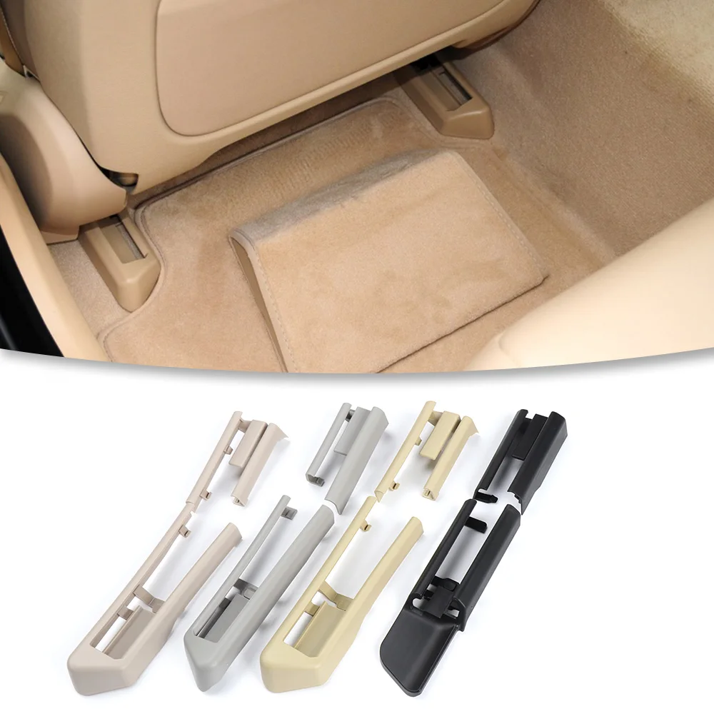 New Model Car Seat Rail Trim Cover Sliding Track Bonnet For BMW 5 5GT 7 Series F18 F02 F07 530Li 535Li 740Li Auto Interior Parts