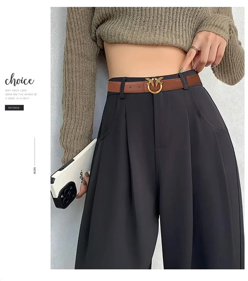 Women's Retro Belt, Fashionable PU Leather, Daily Clothing Decoration, Fully Matched, Exquisite, Birthday Gift, Practical Object image 6
