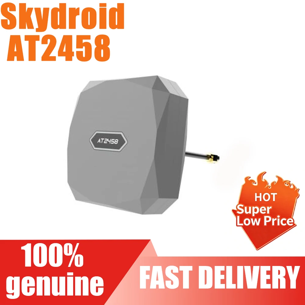 

Lighter · Farther SKYDROID AT2458 MiniDirectional Antenna AT2458 features 2.4GHz and 5.8GHz dual-band, offeringstrong anti-inter