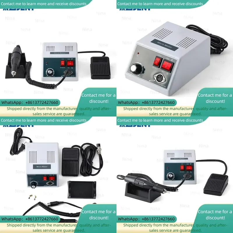 35000 RPM Lab Equipment Dentist Set Tips Hand Micromotor Polishing E-TYPE